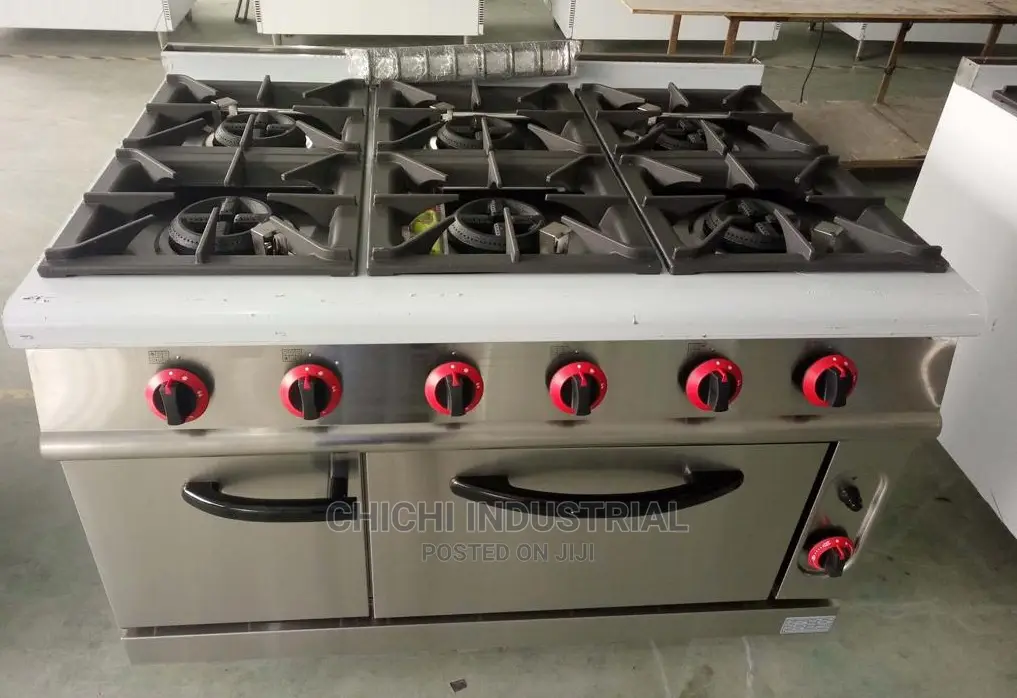 Gas Cooker Six Burner With Oven ( 900 Series)