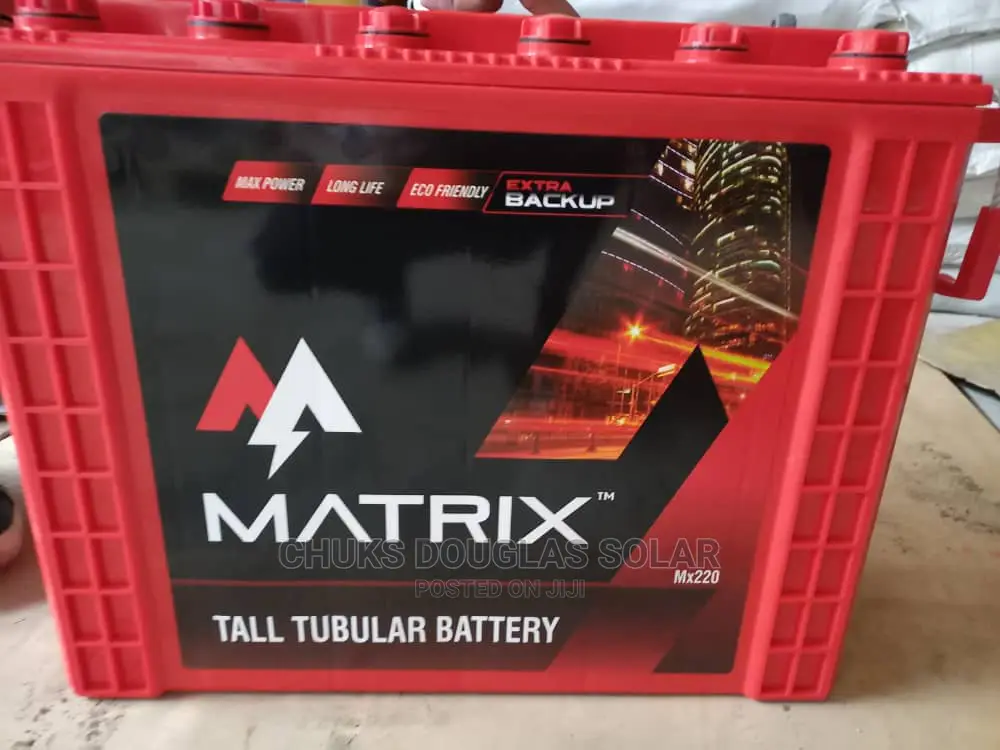 220a Matrix Tubular Battery