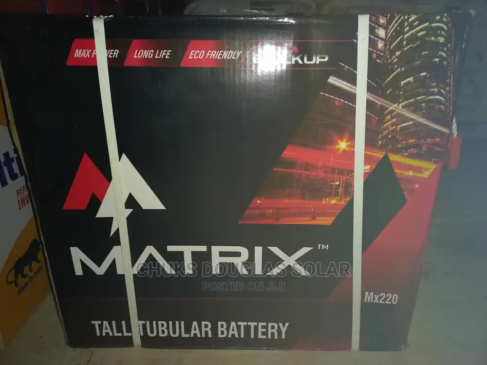 220a Matrix Tubular Battery