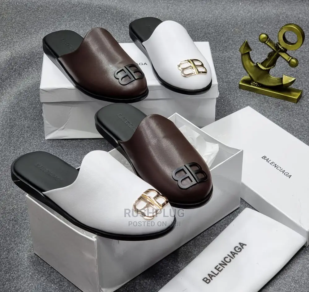 Balenciaga Leather Half Shoe