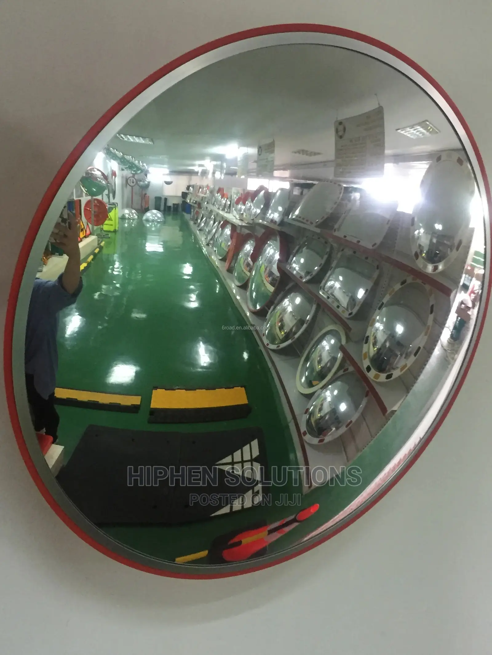 Stainless Steel Rear View Acrylic Convex Mirror