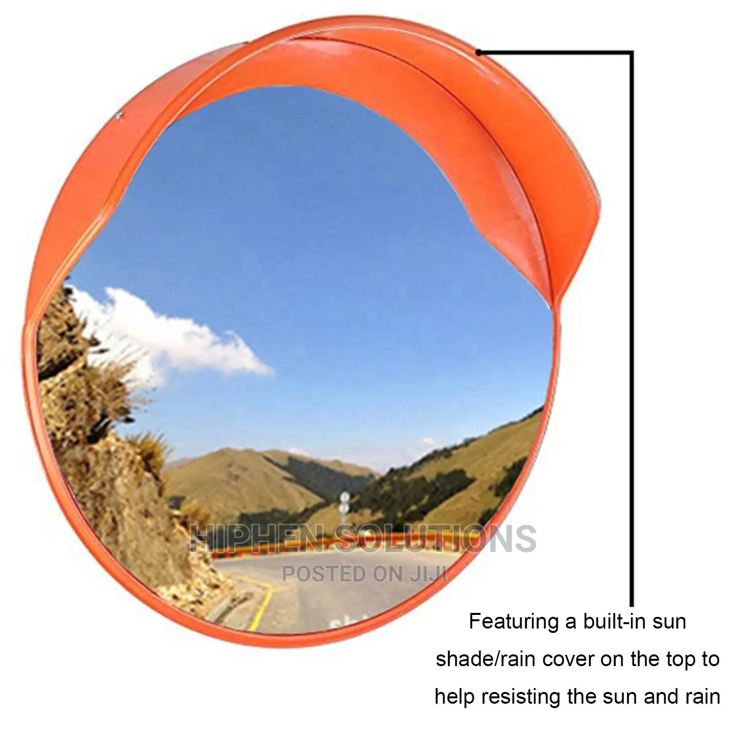 Acrylic Road Convex Mirror