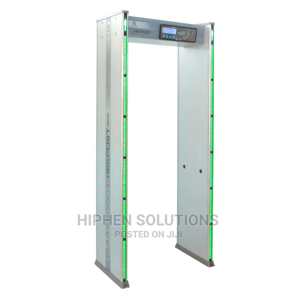6 Zone Security System for Full Body Scanning