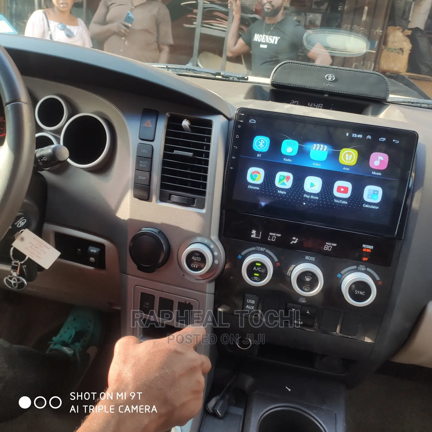 Toyota Tundra and Sequoia Android Screen
