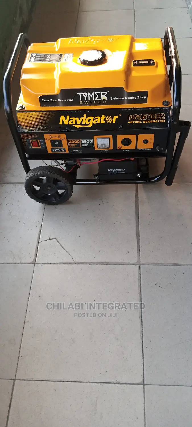 1 Month Old Almost New 3.6KVA NAVIGATOR NG3500E2 Generator