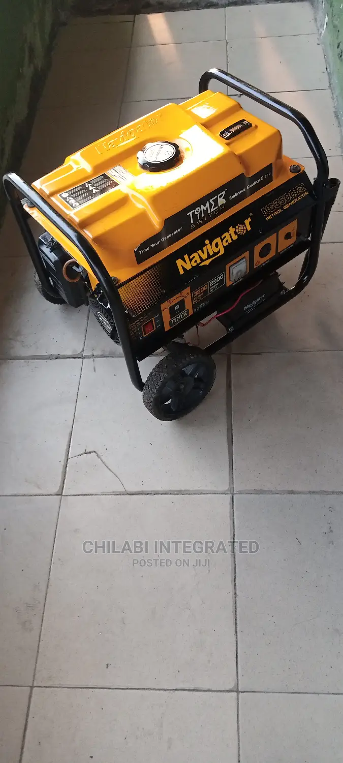 1 Month Old Almost New 3.6KVA NAVIGATOR NG3500E2 Generator