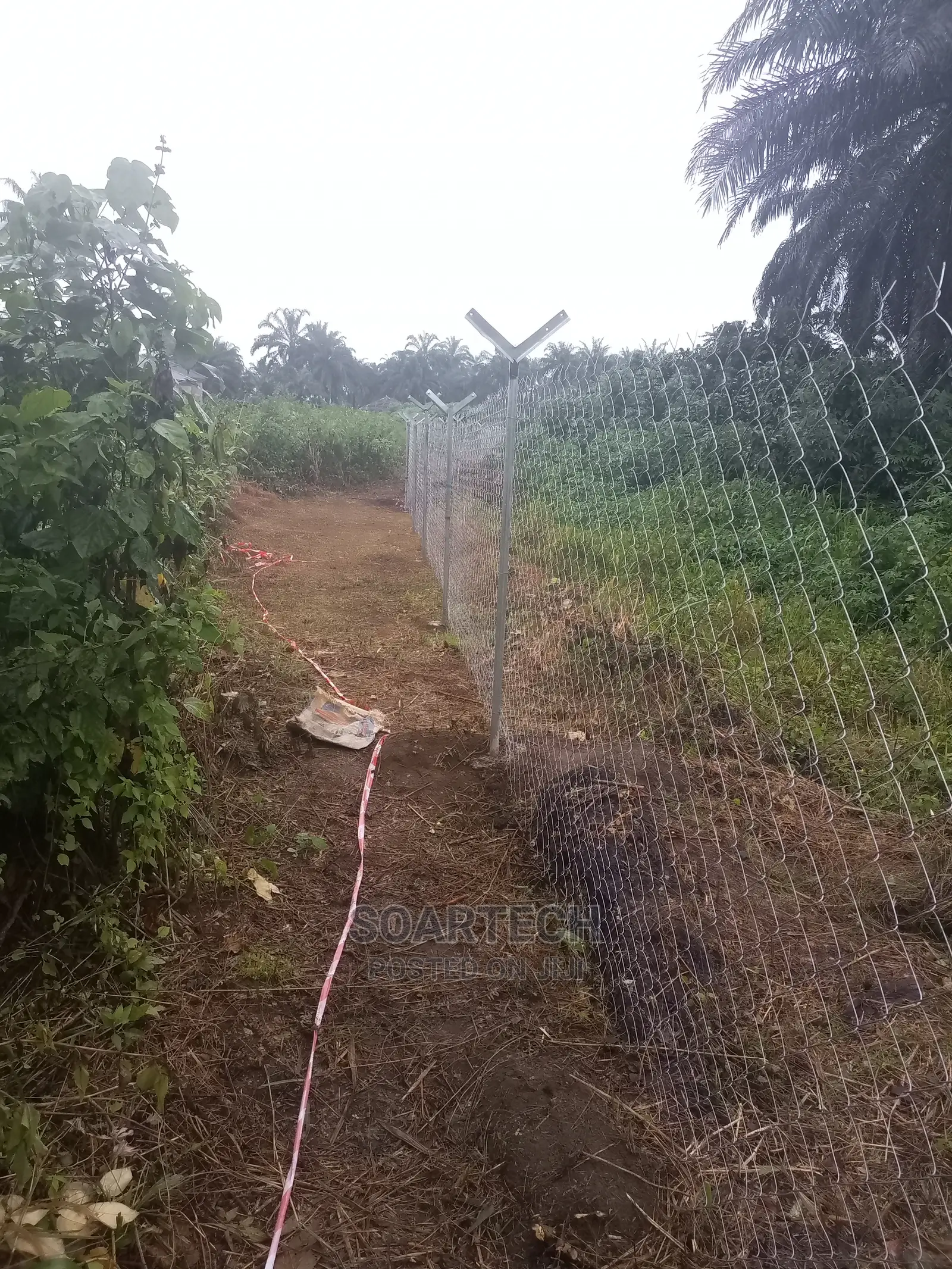Barb Wire And Chain Link Fencing