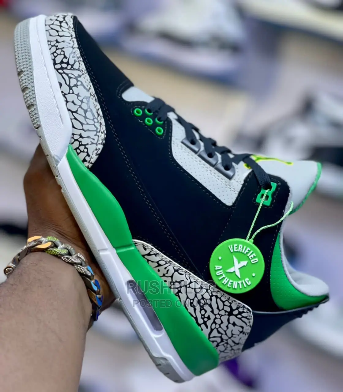 Air Jordan Iii Retro ‘ Pine Green ’*