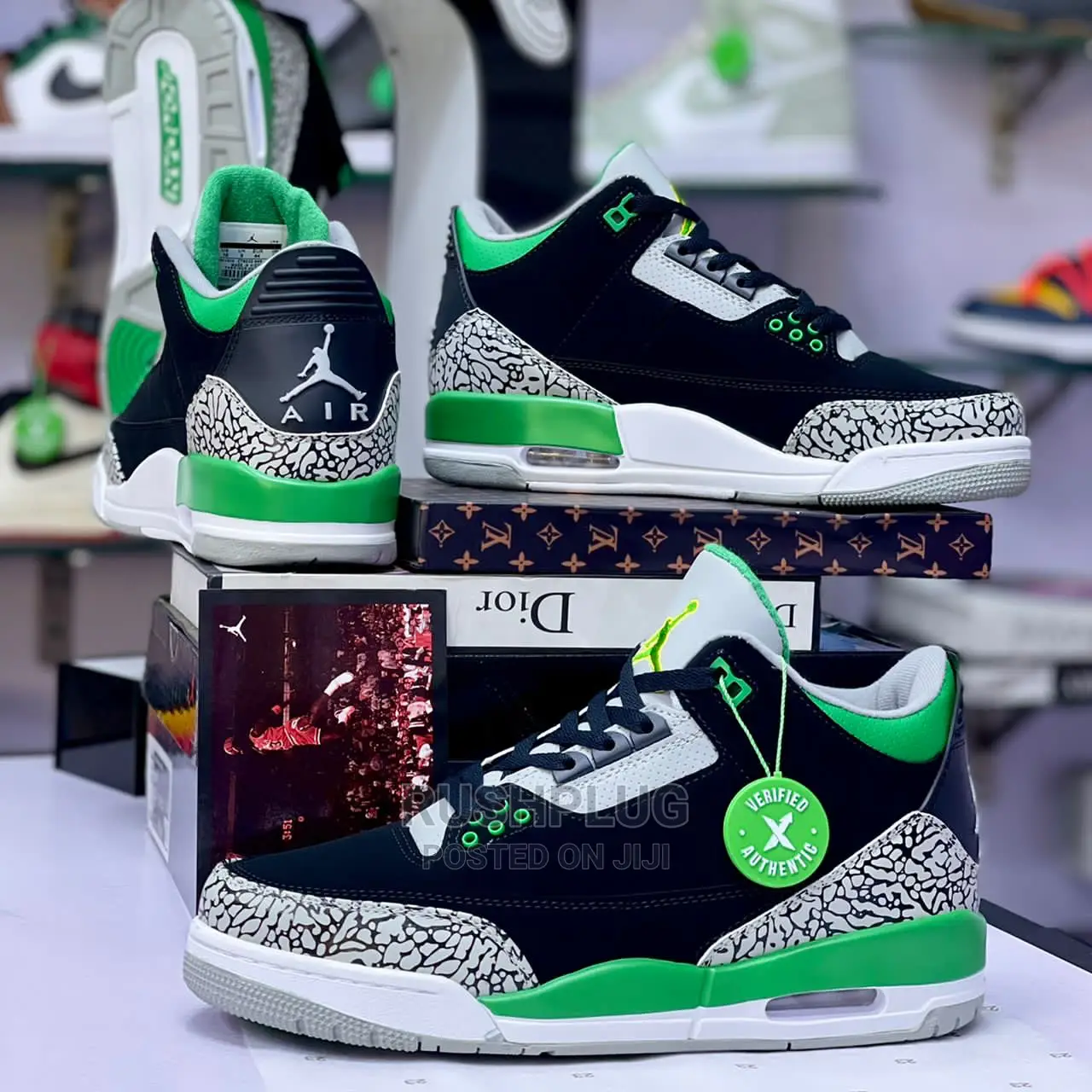 Air Jordan Iii Retro ‘ Pine Green ’*