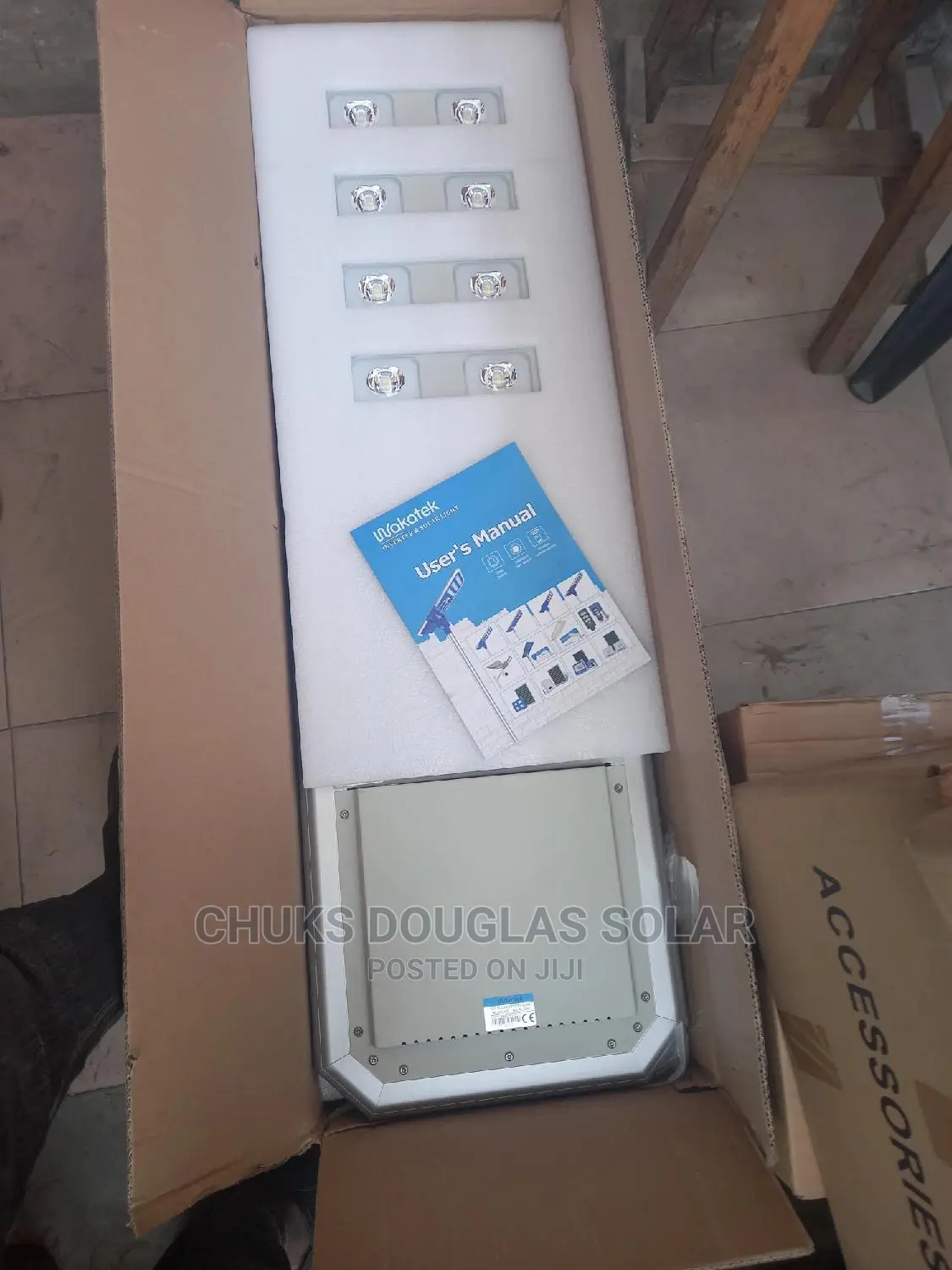 Wakatek D2 60w All in One Solar Street Light