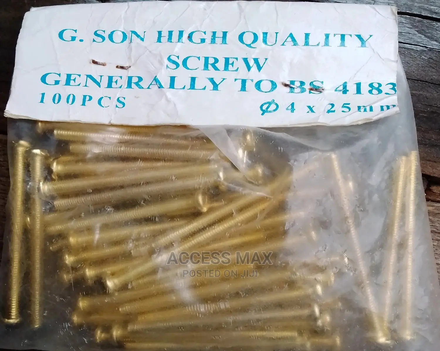 2BA Screw 4ba Screw Long And Short ( Gold And Silver )