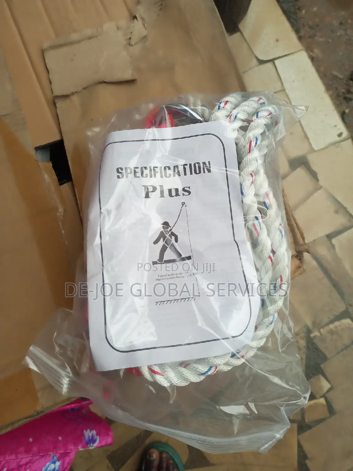 Safety Harness Full Body Double Lanyard