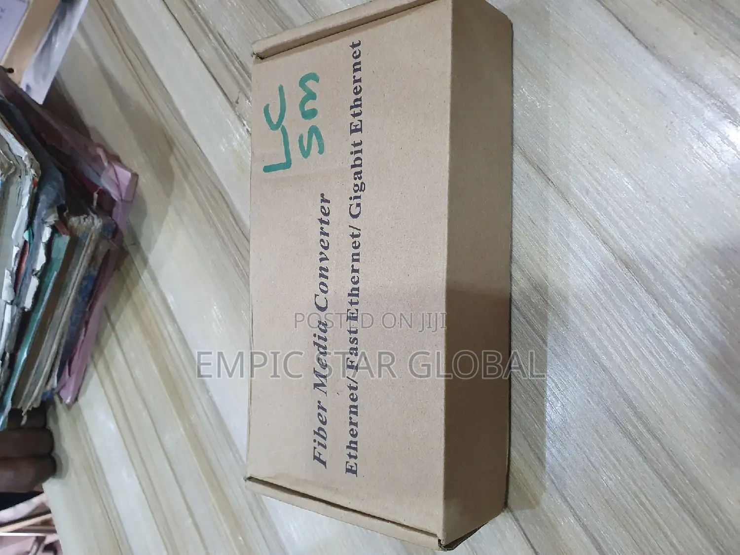 Fiber SFP Media Converter 10/1000 Sm Lc