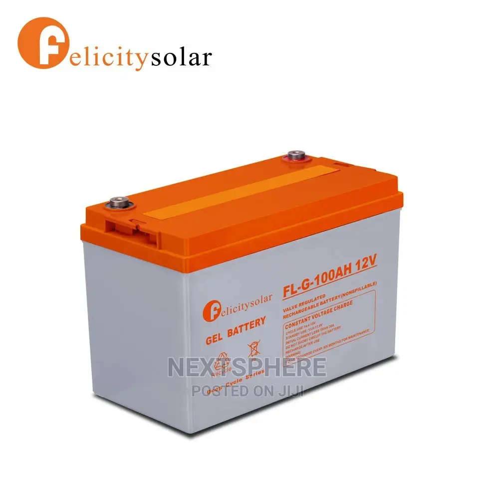 Felicity Battery 200ah Gel Deep Cycle for Solar System