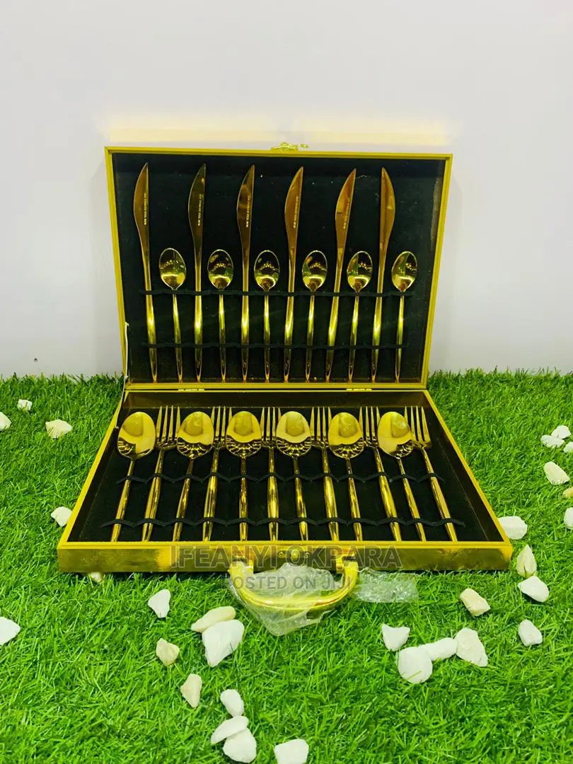 Gold Cutlery Sets