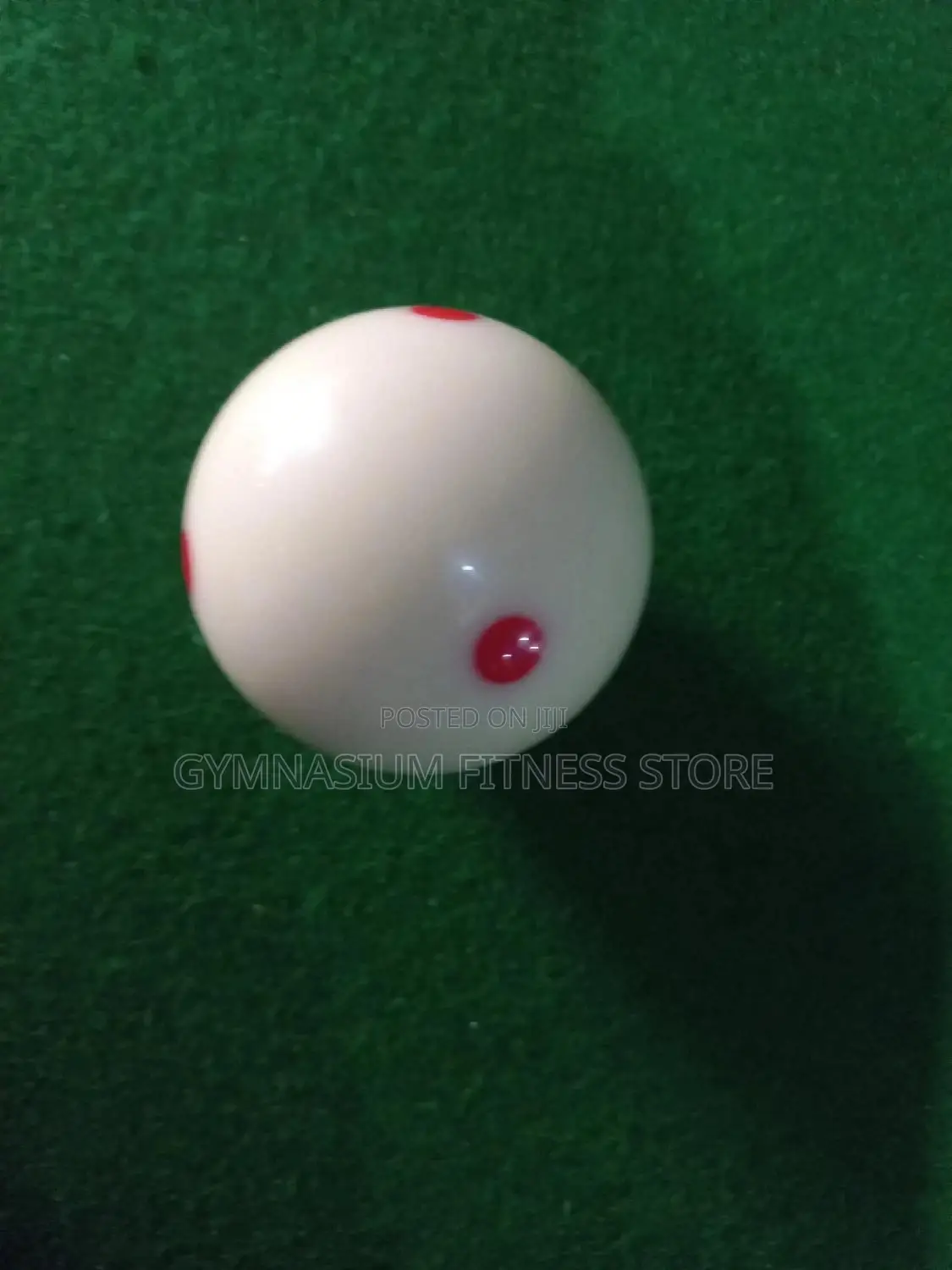 Cue Ball With Red Dot