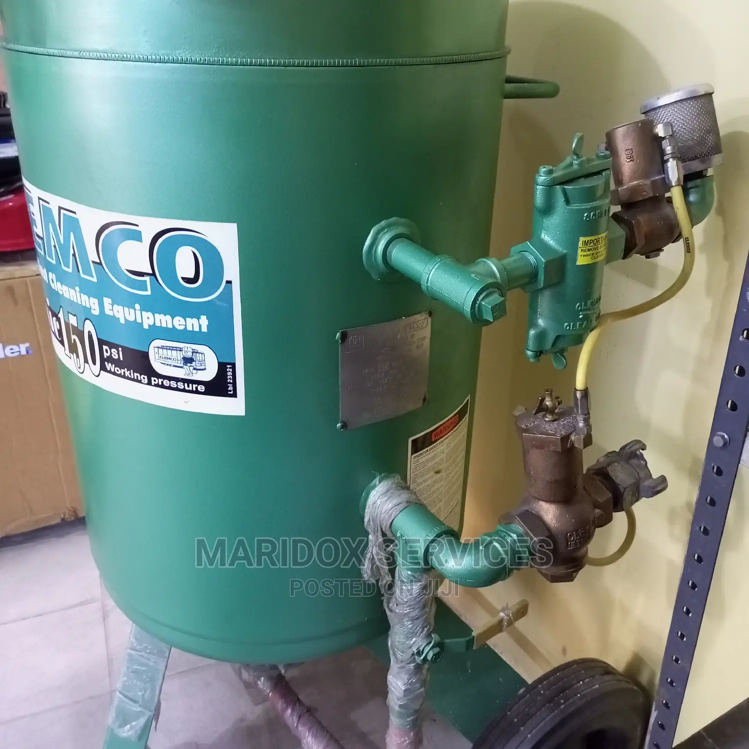 Clemco Sandblasting Pot