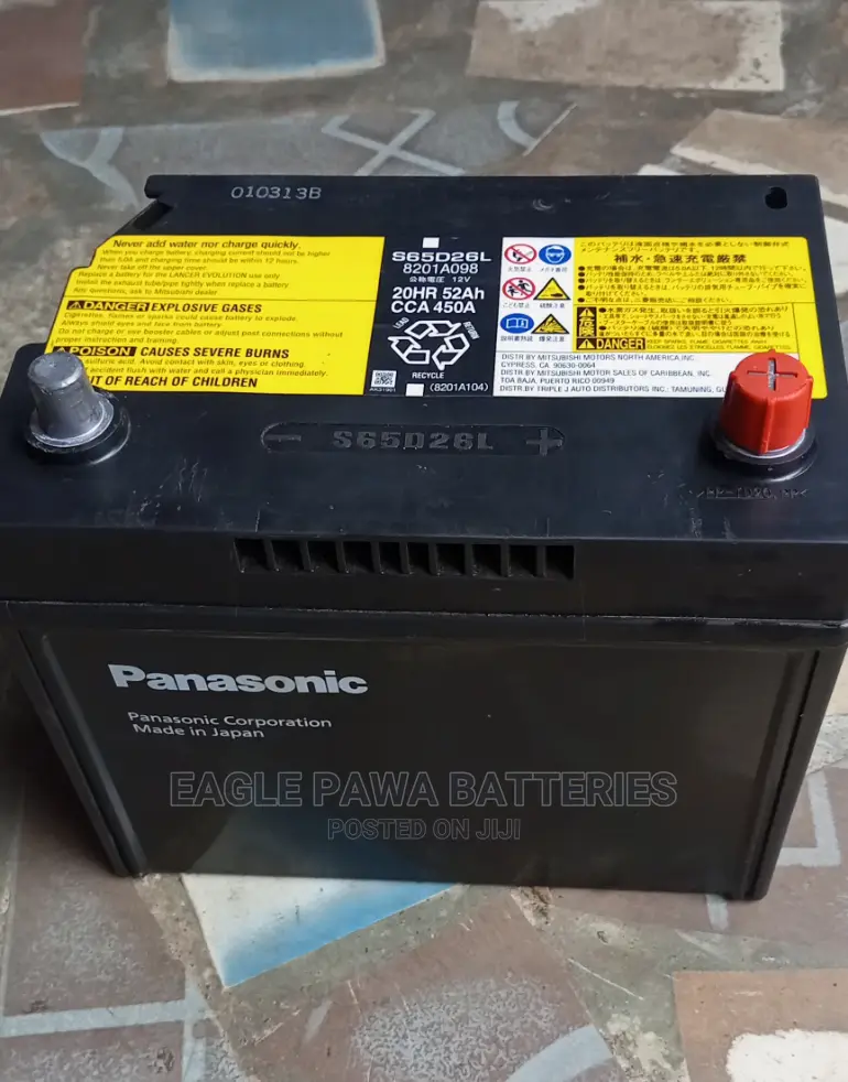 Panasonic 12v 60ah