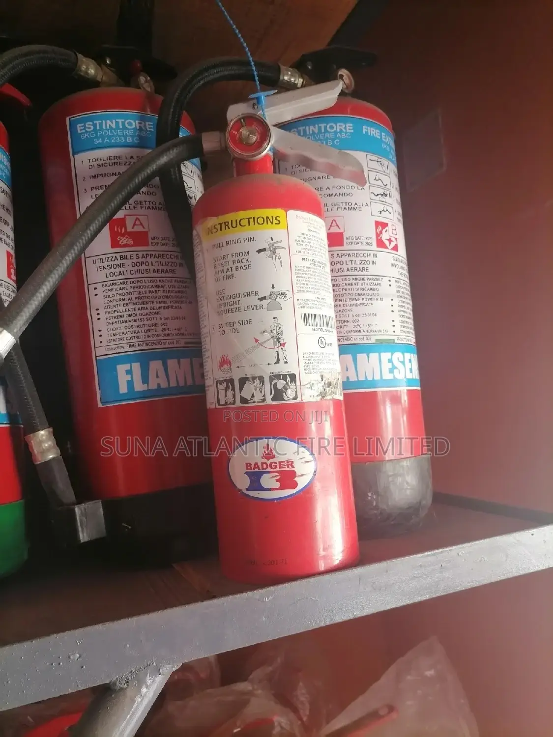 2kg Dcp Fire Extinguisher