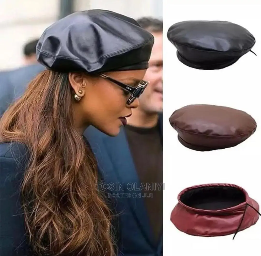 Unisex Leather Berret