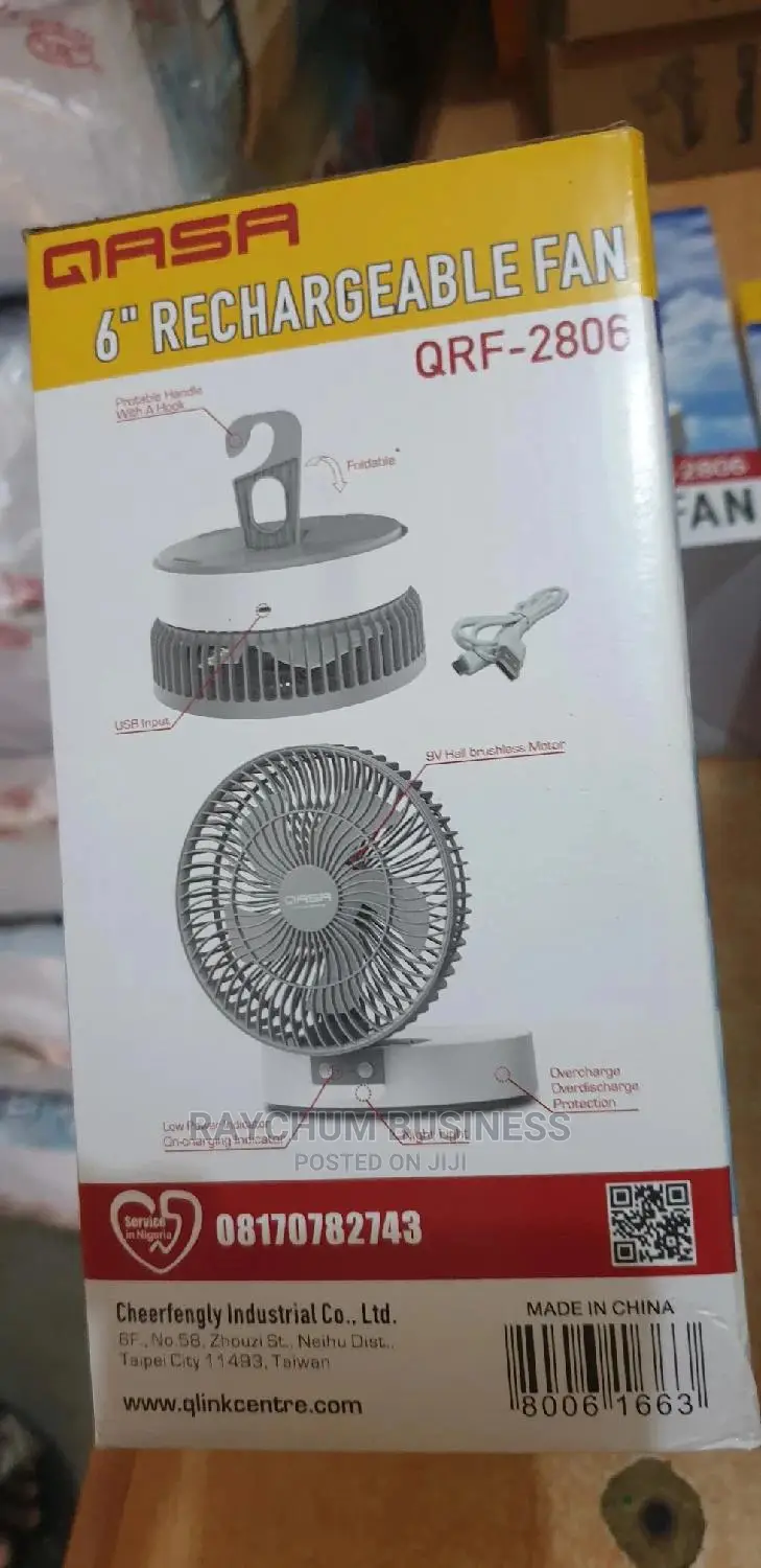 Qasa Make Up Fan 6inches Easy to Ha Hang