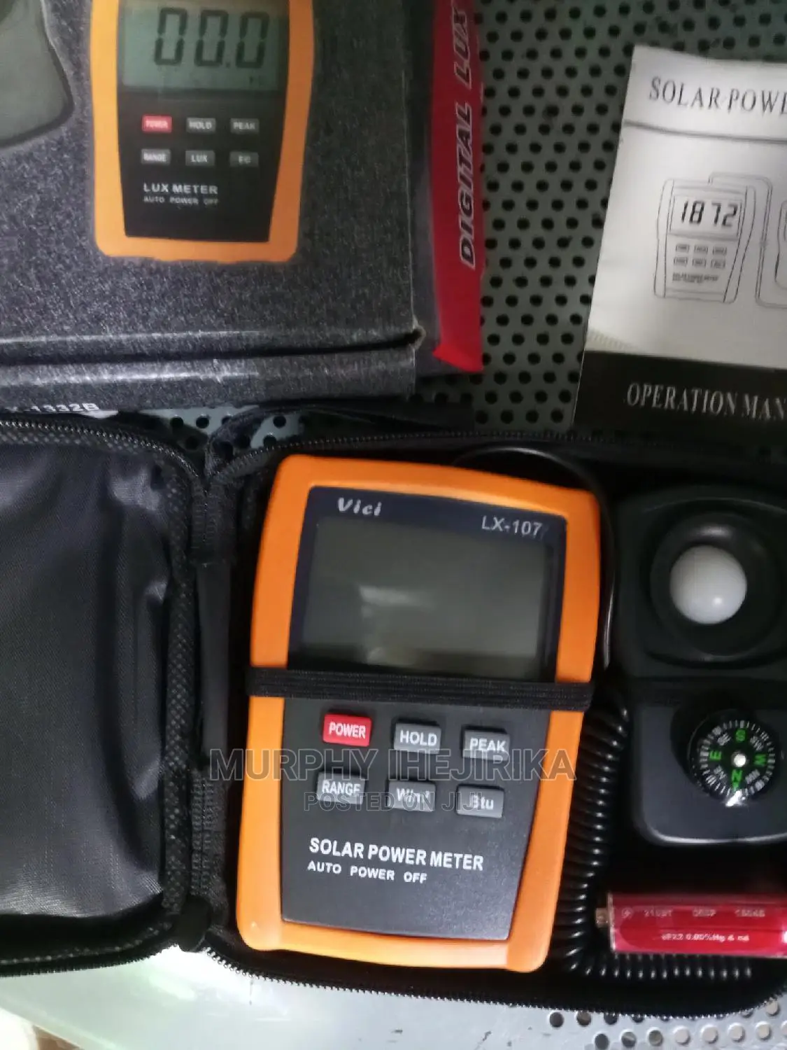 Vicimeter Lx-107 Solar Power Meter