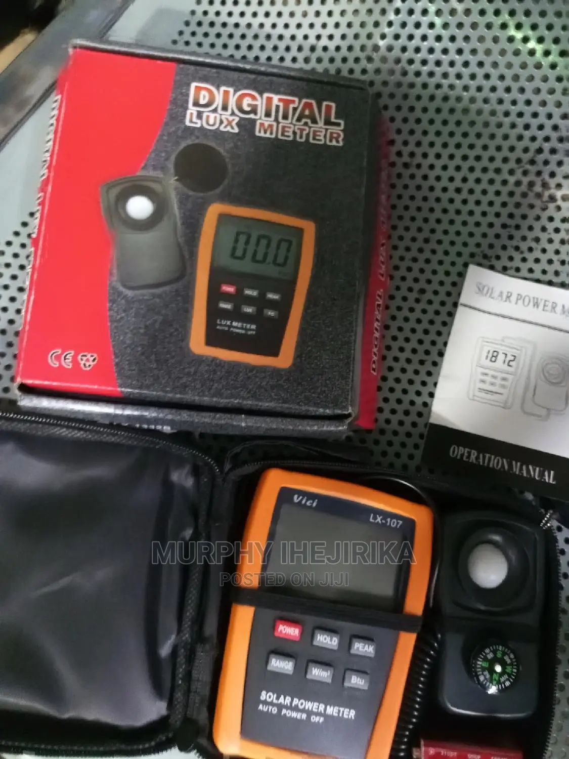 Vicimeter Lx-107 Solar Power Meter