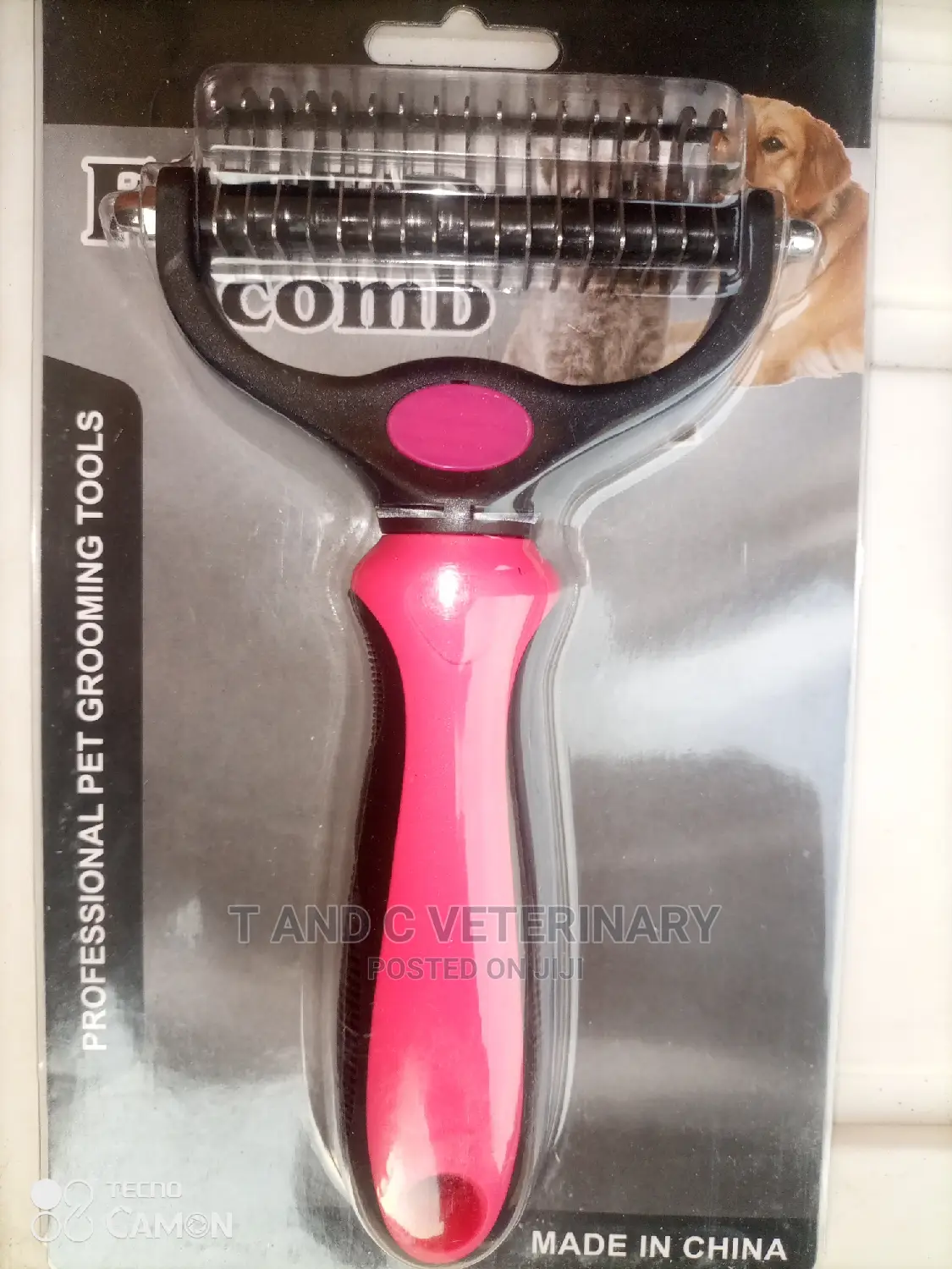 Detangling Dematting Pet Dog Grooming Comb
