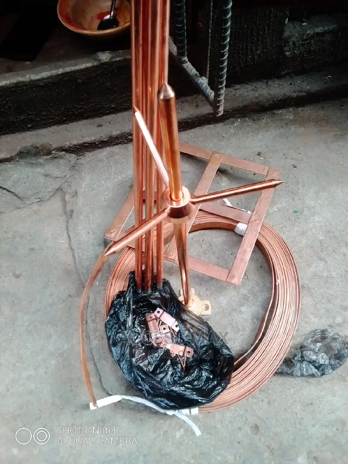 Set of Earthing Materials Thunder Arrestor
