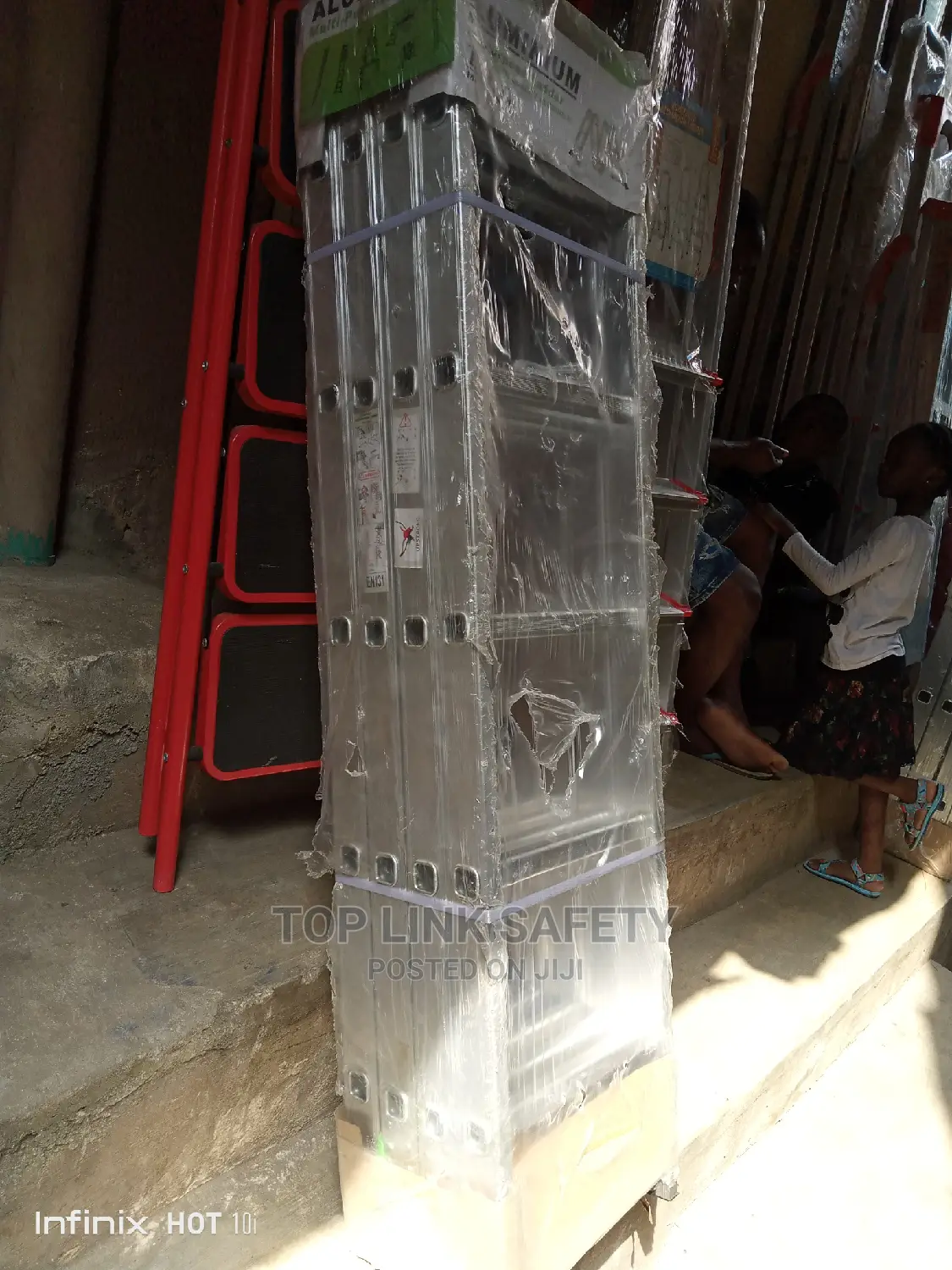 4 by 5 Aluminium Folding Ladder Made in Turkey