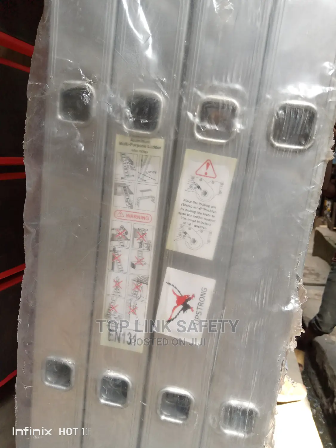 4 by 5 Aluminium Folding Ladder Made in Turkey