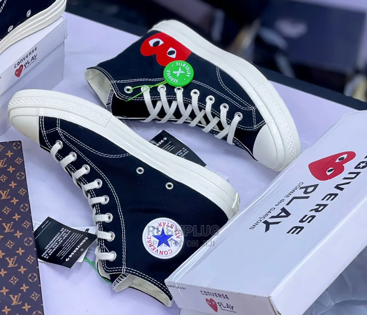 COMME Des GARCONS X Chuck Taylor All-star ‘70 Hi [BLACK] ‘
