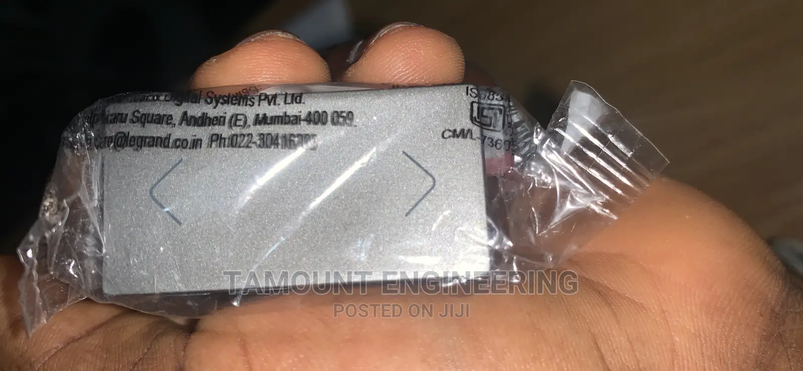 Legrand Arteor Light Switch Magnesium Color