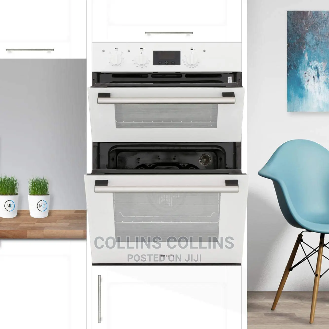 Hotpoint DD2540WH Built-in Double Oven