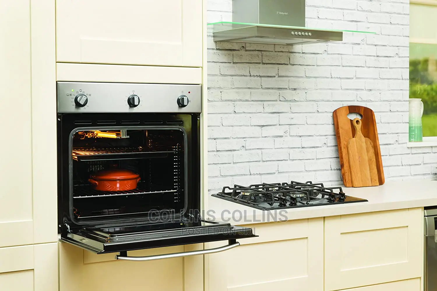 Hotpoint GA2124CIX Built in Gas Single Oven