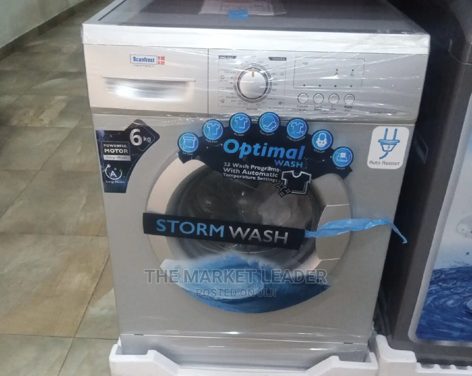Scanfrost 6kg Front Load Washing Machines Sfwmfl6000-6m