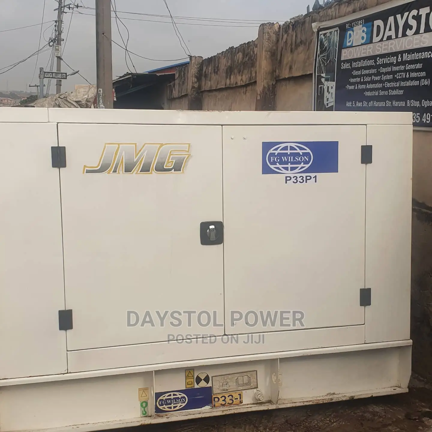 Super Clean 33kva Uk Perkins Fg Wilson Soundproof Diesel Gen