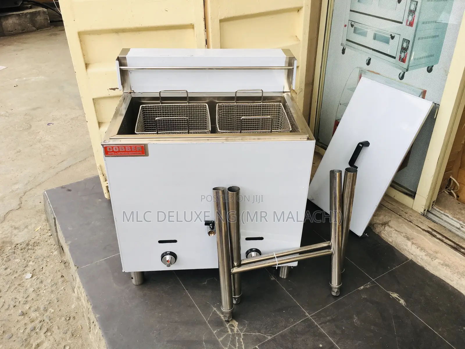 40l Industrial Big Single Tank Standing Deep Fryer(2 Baskets