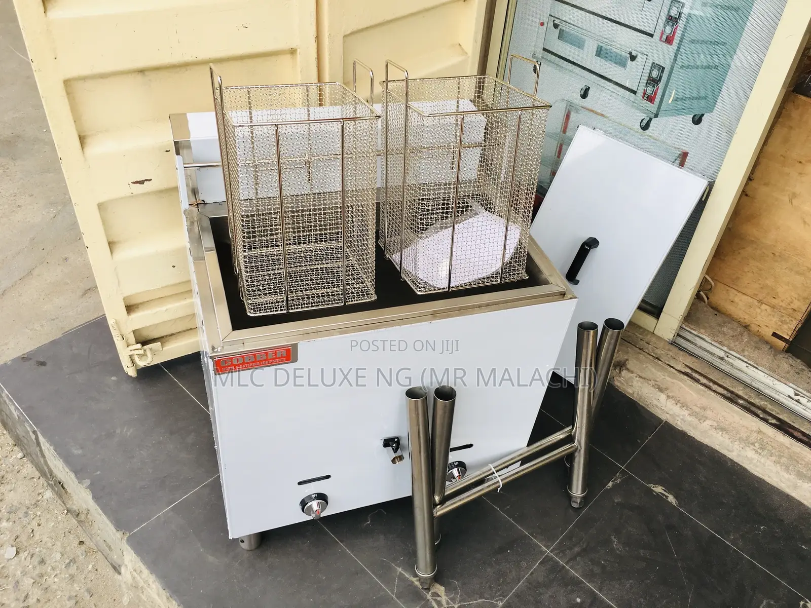 40l Industrial Big Single Tank Standing Deep Fryer(2 Baskets