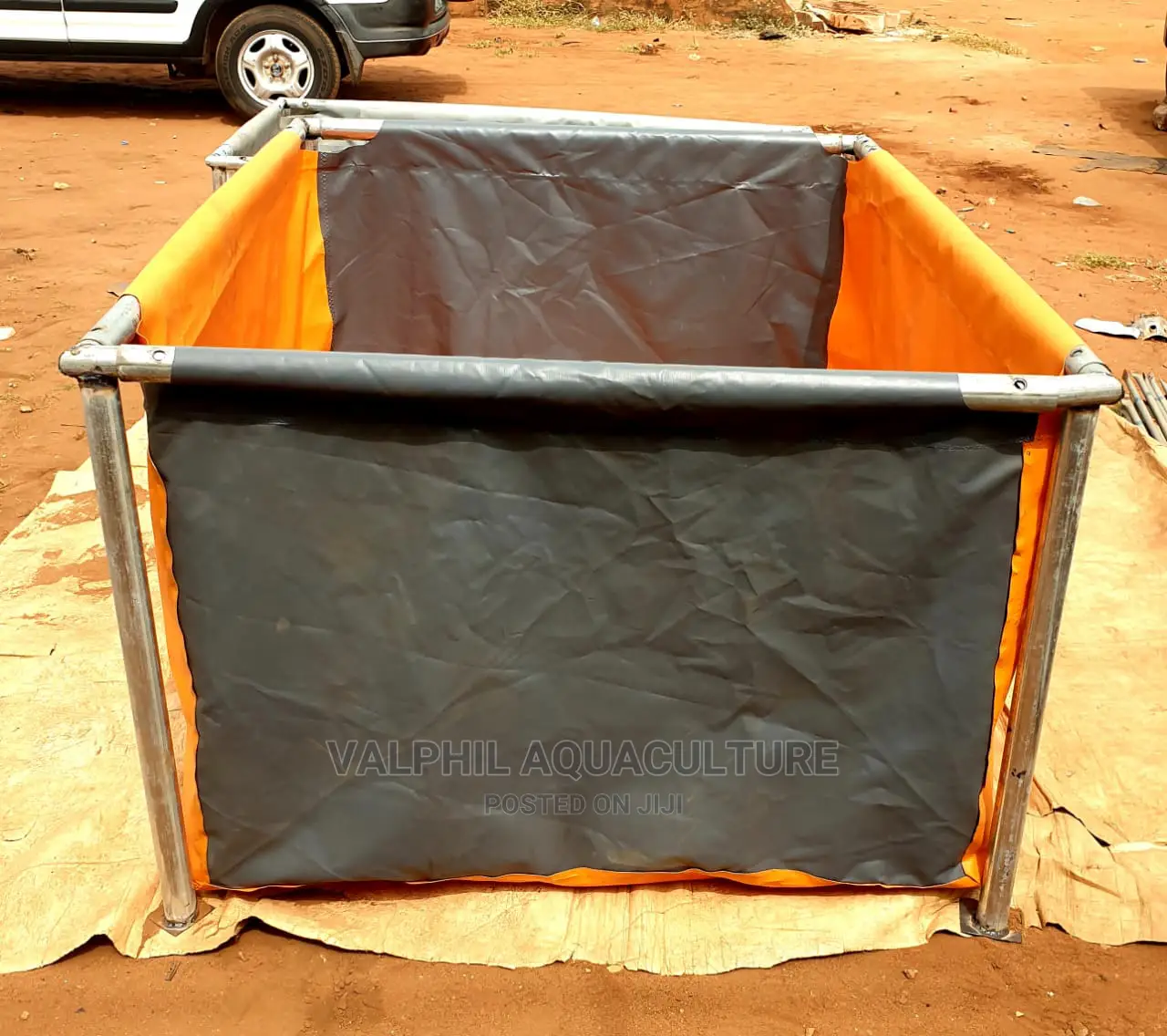 Beautiful Tarpaulin Fish Pond