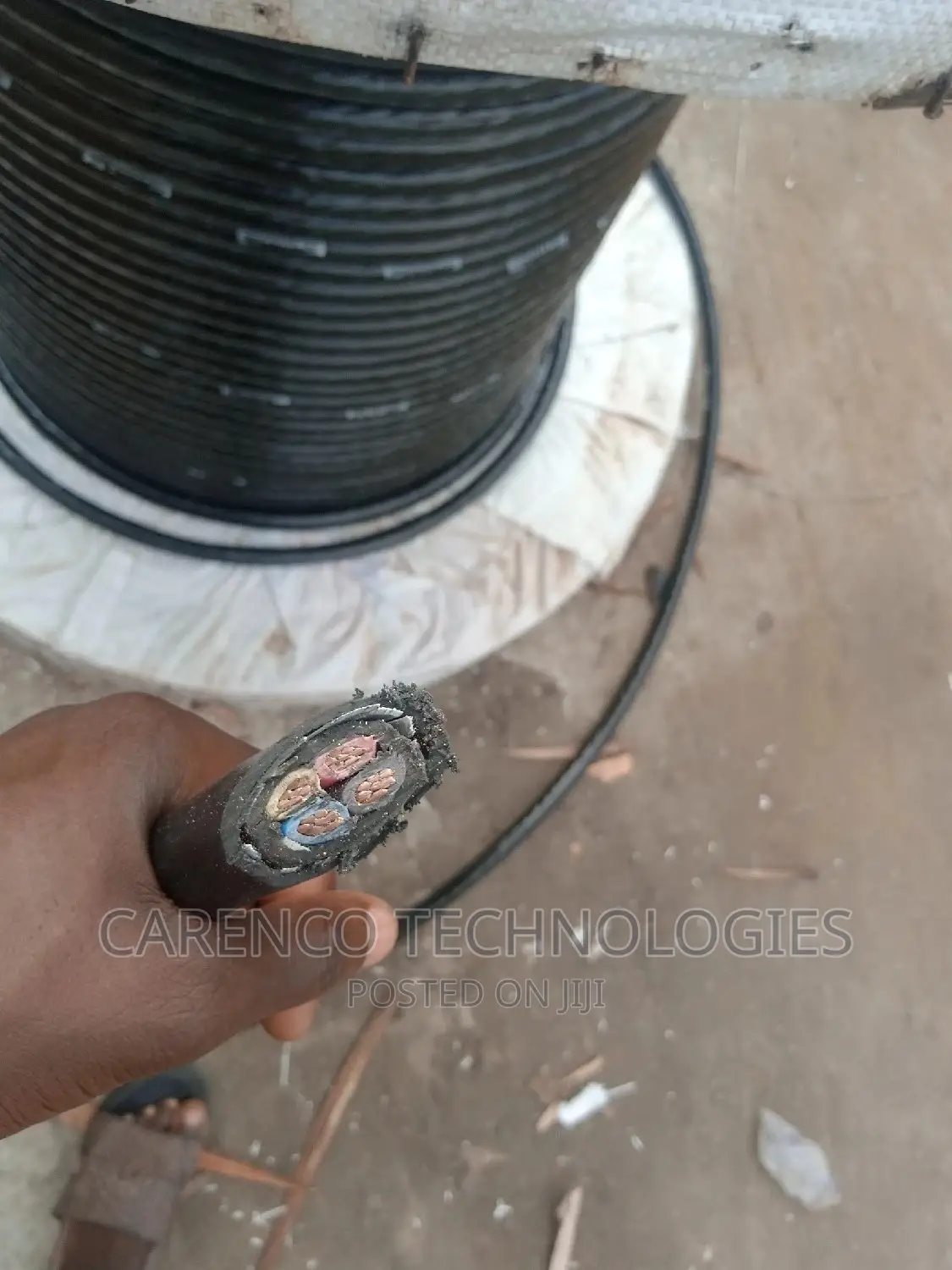 100% Pure Copper 25mm 4core Armoured Cable