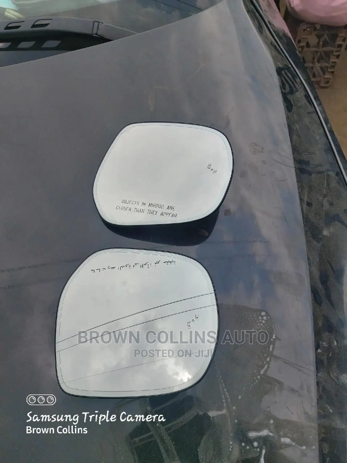 Side Mirror Glasses Gx460 2014-2018 With Sensor