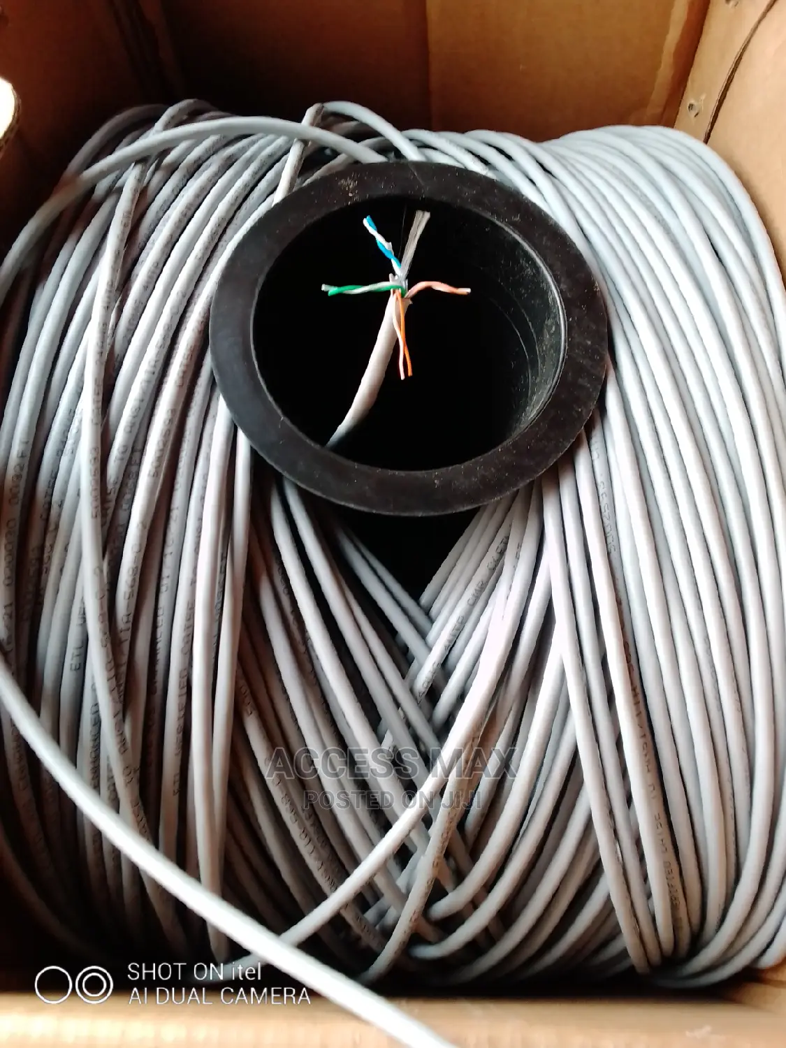 100 %Copper Cat5e Network Cable by 305 M