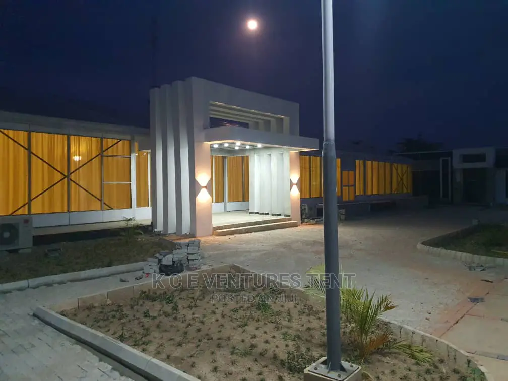 20x50m Marquee Built and Installed in Jos Nigeria 4 Events