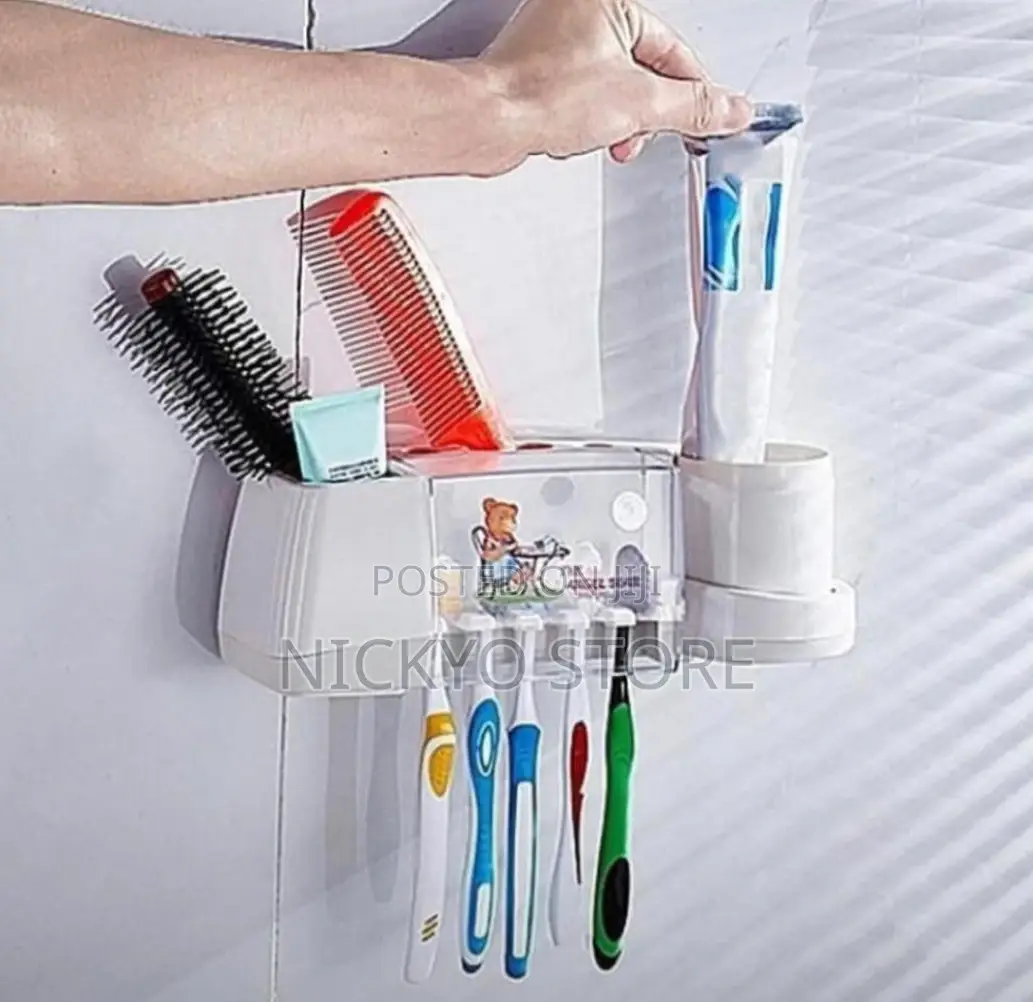Toothpastes and Toothbrush Holder
