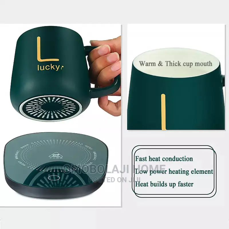 Electric Insulator Heating Pad Coffee Tea Mug