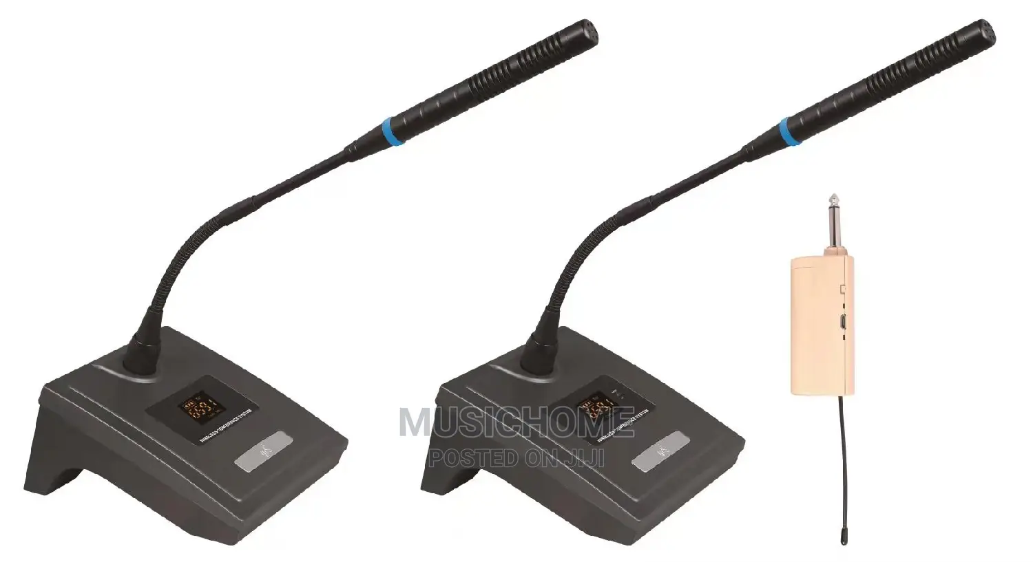 Rechargeable Dual Conferences Wireless Microphone