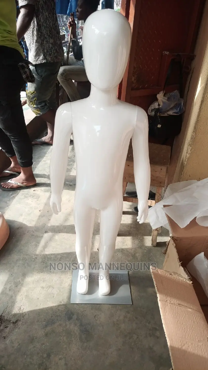 Glossy White Age 3 To 6 Yrs Kids Mannequins