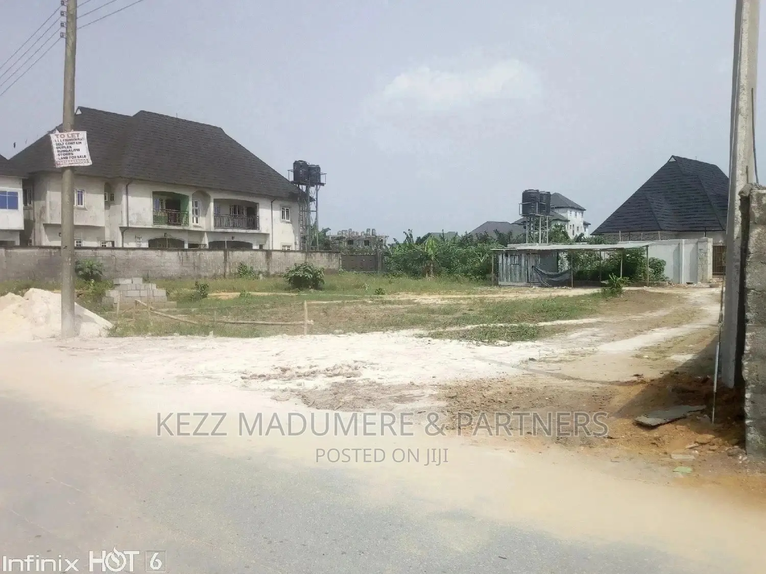 For Sale: A Partly Fenced Two (2) Plots