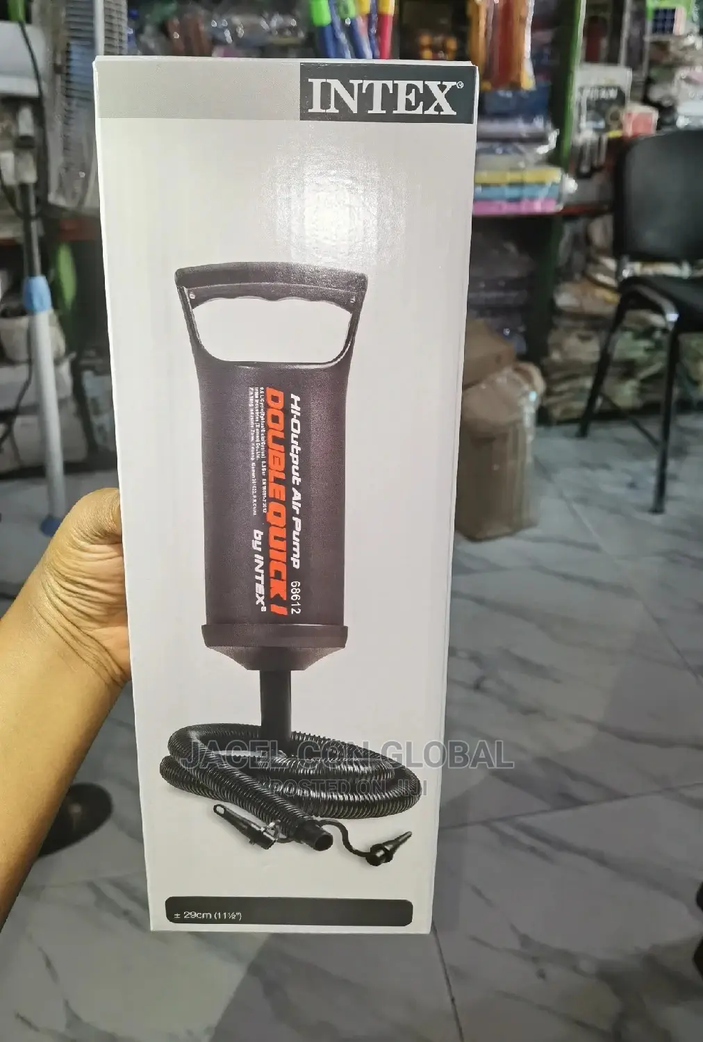 Manual Hand Pump for Inflatable Swimming Pools and Air Beds